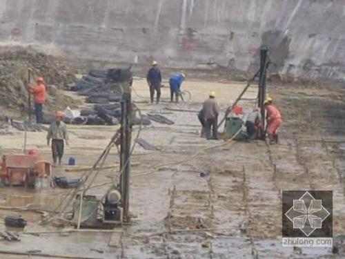 赵西垸林场我公司承建北京房山区水池地基注浆加固工程